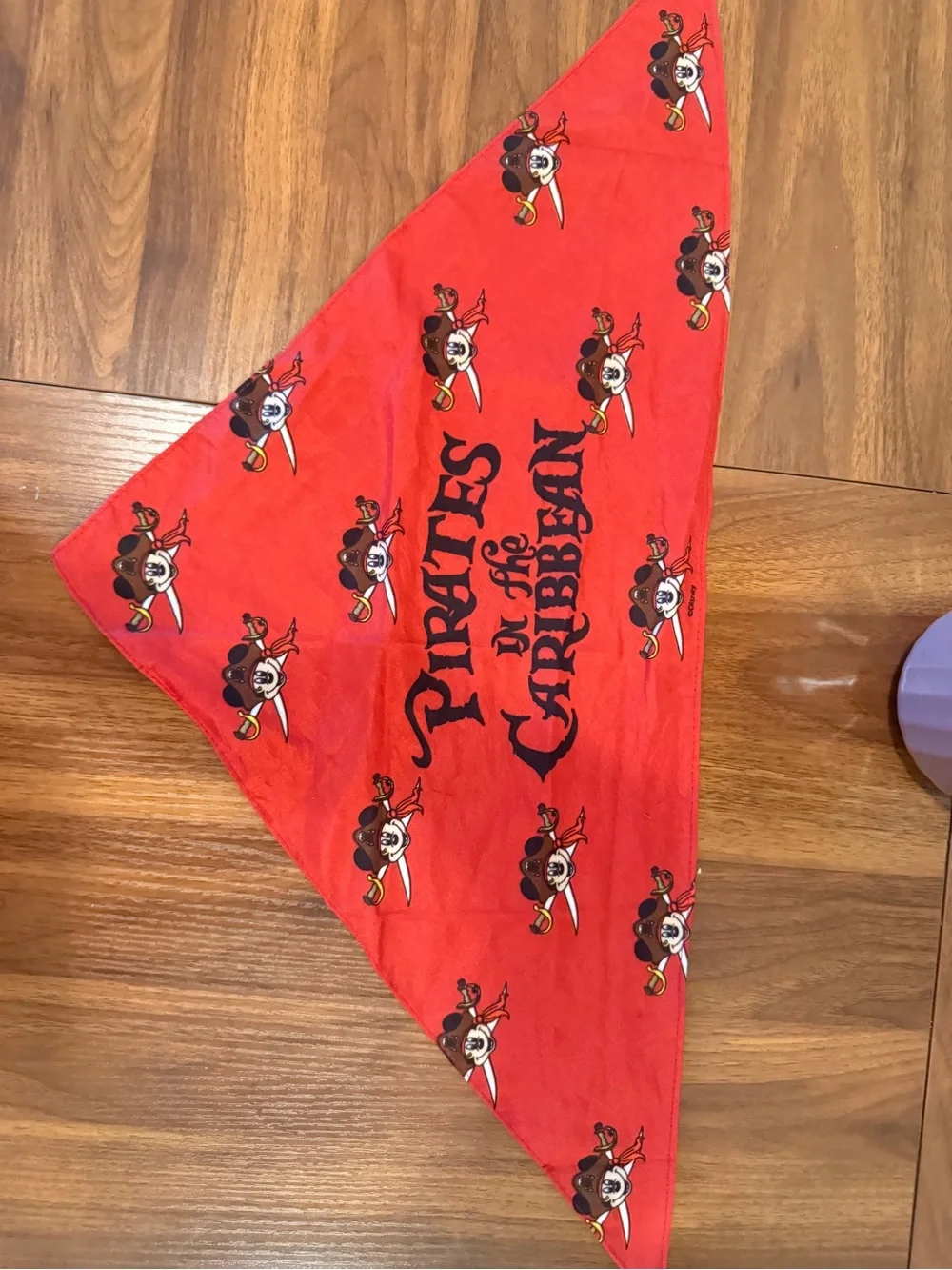 Disney Pirates of the Caribbean Red Bandana Hair Accessory